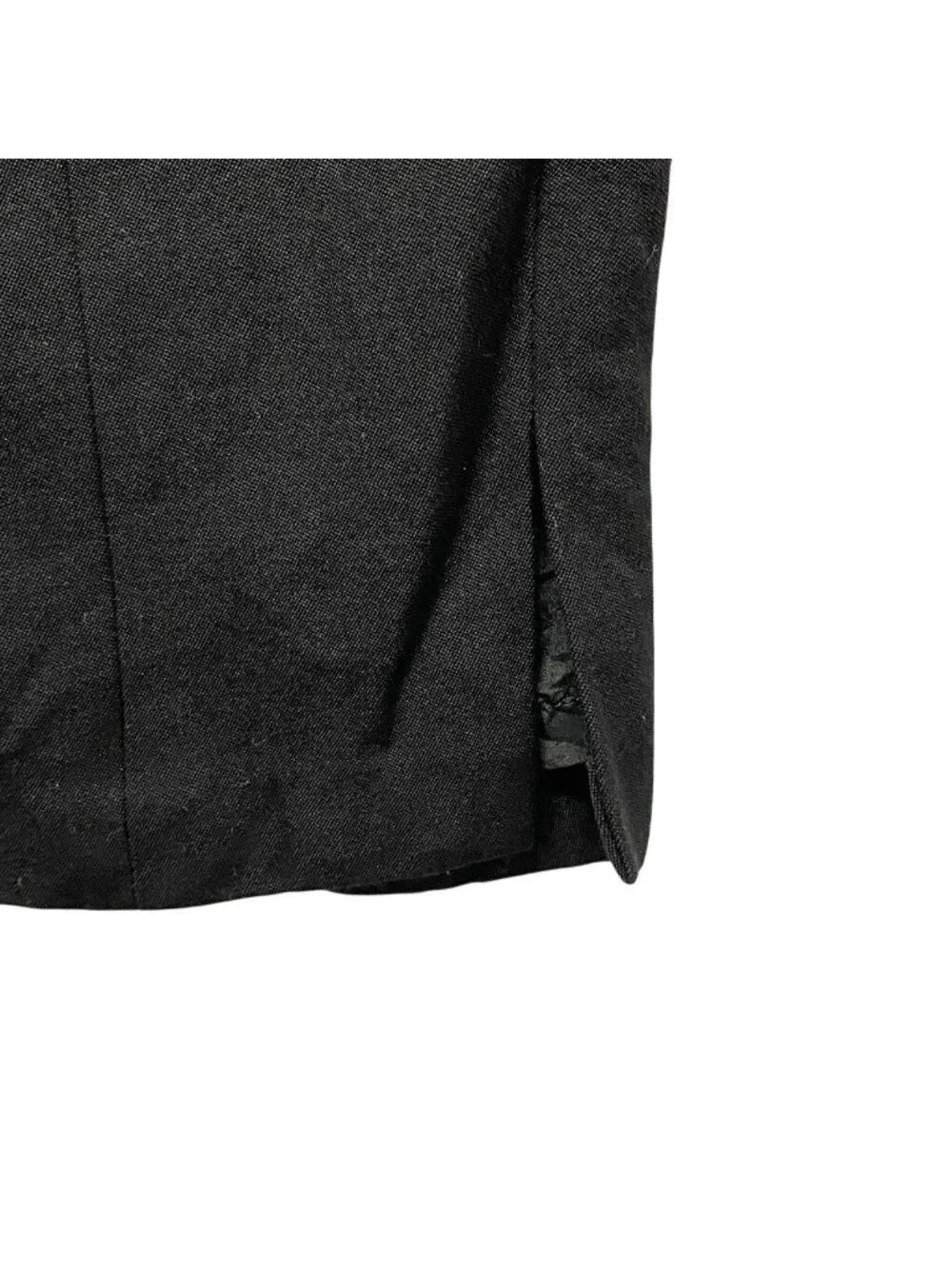 Chanel Trousers Pants Bottom 34 Black Wool